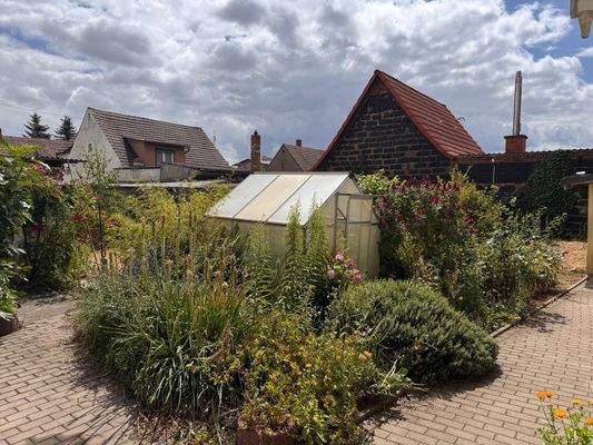 Blick auf den Garten