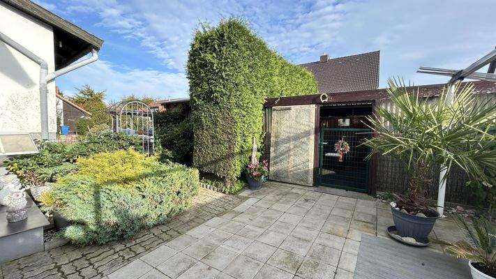 Terrasse Souterrainwohnung