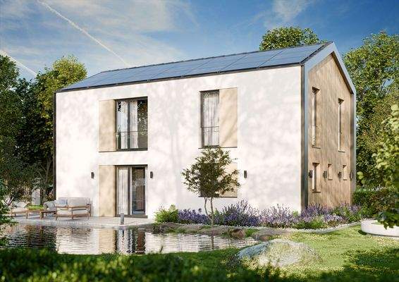 Mögliche Bebauung - Ansicht Einfamilienhaus