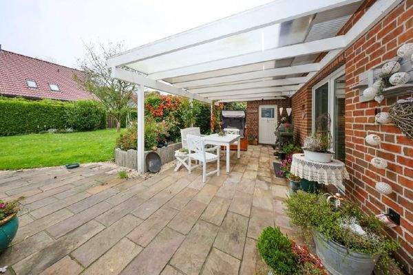 teilweise mit solidem Glasdach