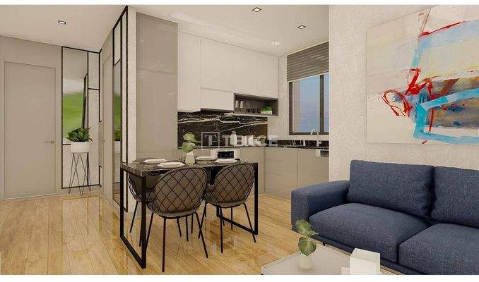 Sea View Real Estate in a Two-Block Site in Alanya Kargıcak