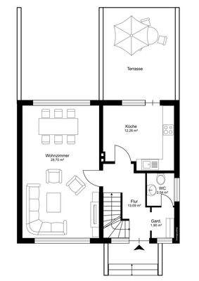 Grundriss Erdgeschoss