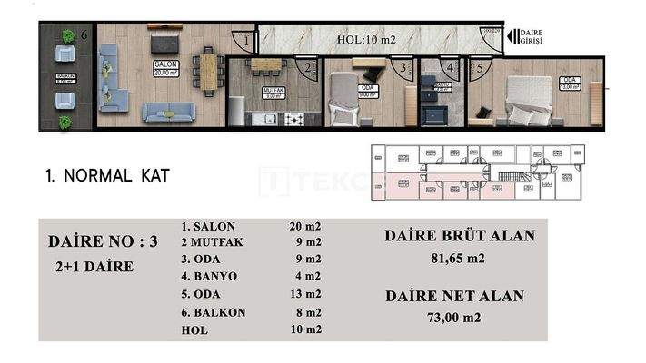 Off-Plan Apartments on Advantageous Location in Yalova