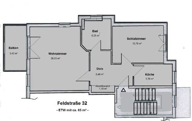 Wohnungsgrundriss