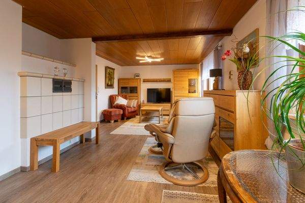 Blick ins Wohnzimmer