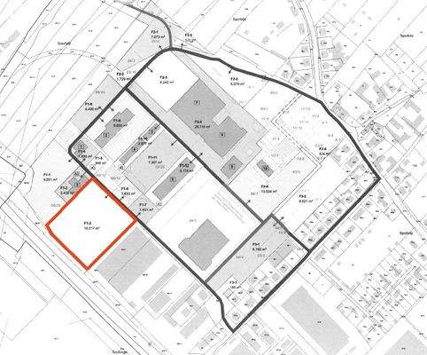 Lageplan Freifläche