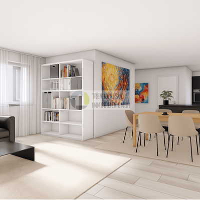 Visualisierung Wohnung 04 Erdgeschoss