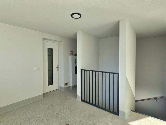 Stiegenhaus und Wohnungstür