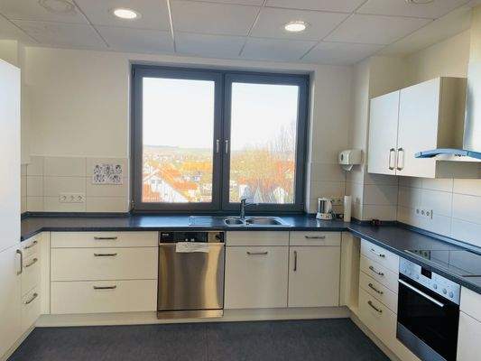 Küche im Staffelgeschoss