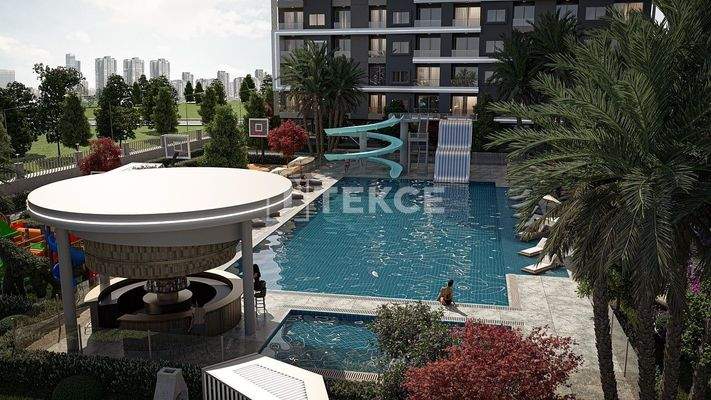 Flats in a Complex with Extensive Social Amenities in Mersin Mezitli