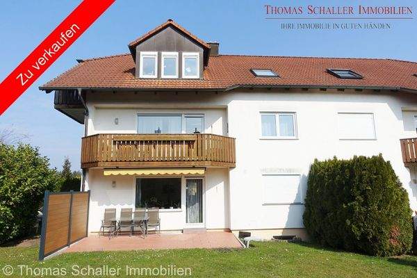 Südansicht mit Balkon