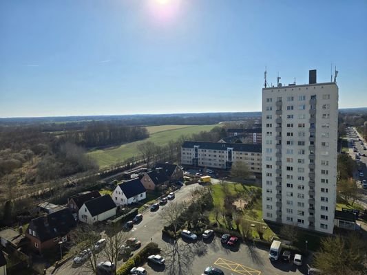 Blick vom Balkon