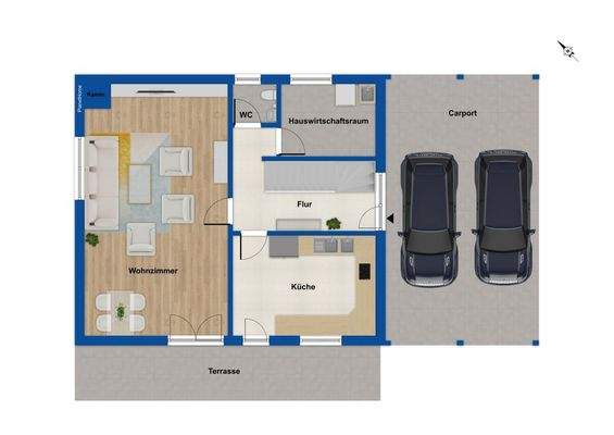 Grundriss Erdgeschoss