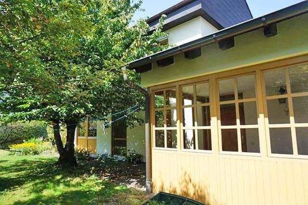 Wintergarten und Haus