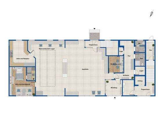 Erdgeschoss Apotheke