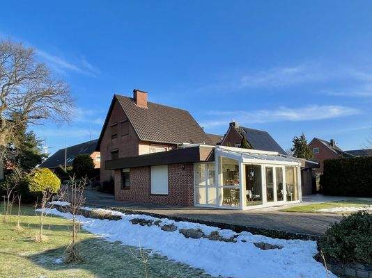 mögliches Aufstockungspotential auf dem Bungalow