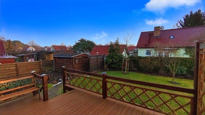 Blick von der Terrasse