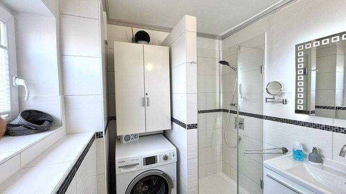 Waschmaschine Badbereich