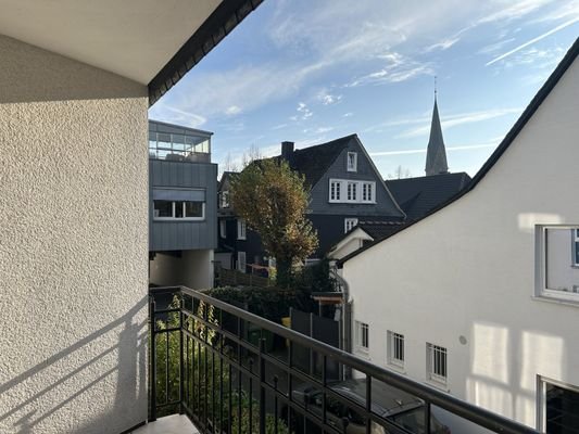 Blich vom Balkon