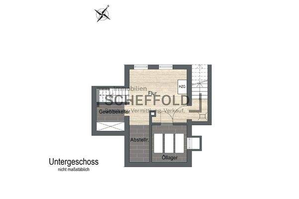 Grundriss Untergeschoss