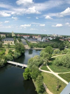 Blick auf die Havel im 13.OG