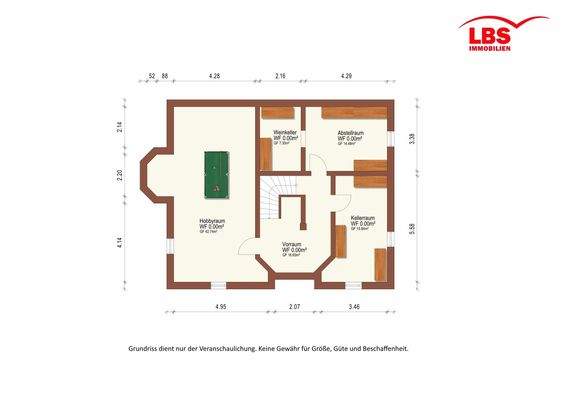 Grundriss Kellergeschoss