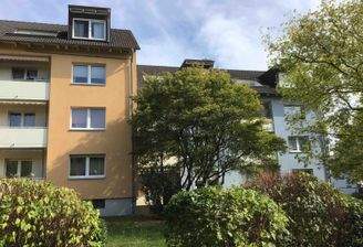 Gebäude Rückseite mit Blick auf Balkone