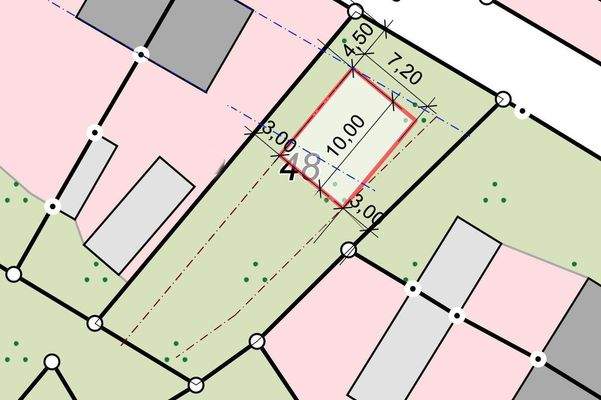 Skizze Grundfläche Bebauung