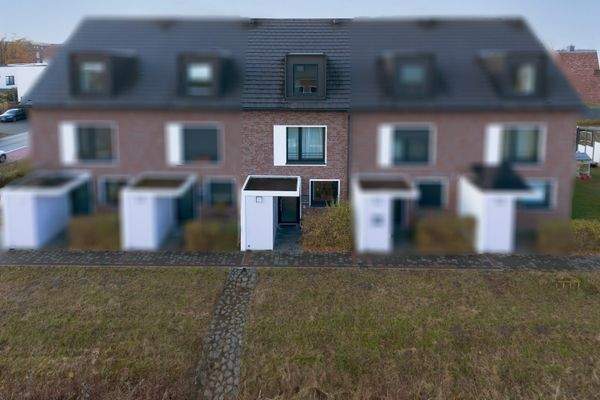 Hausansicht Reihenhäuser