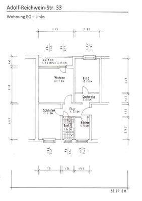 Grundriss A-R-Str. 33 links