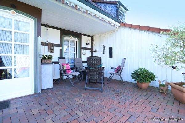 Terrasse zur EG-Wohnung