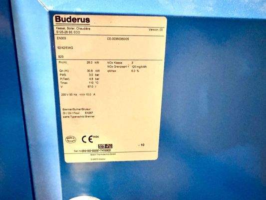 Niedertemperatur-Heizkessel 