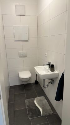 Blick in das Gäste WC