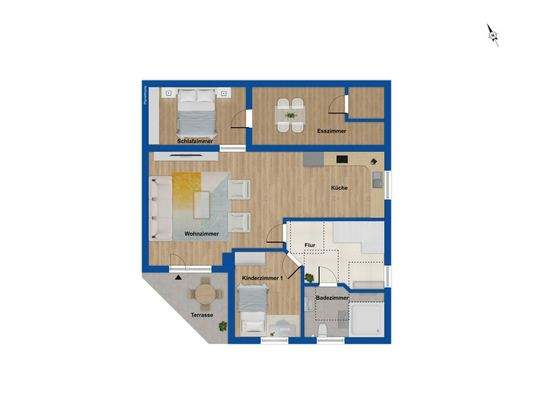 Grundriss Erdgeschoss