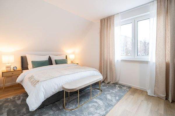 Musterhaus Schlafzimmer