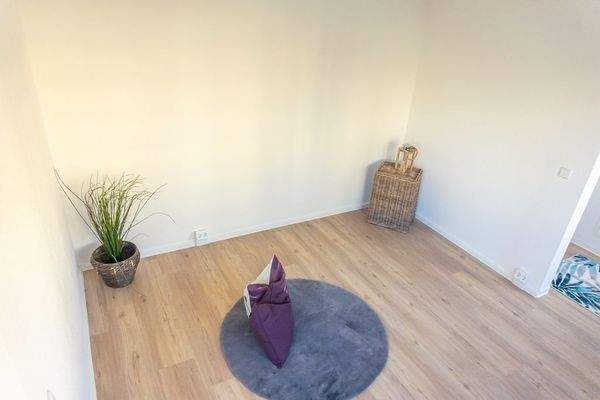 Wohnbereich Vergleichswohnung