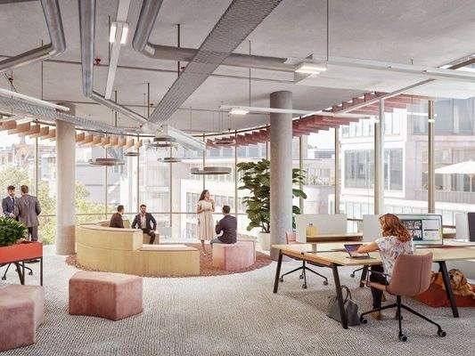 Visualisierung Büro