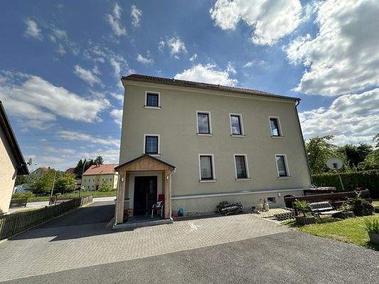 hofseitige Hausansicht