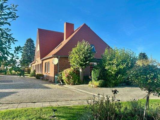 Giebelansicht der Terrassenseite