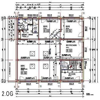 Grundriss 2. OG (Büro)