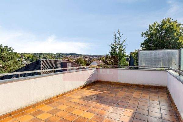 Terrasse mit Ausblick
