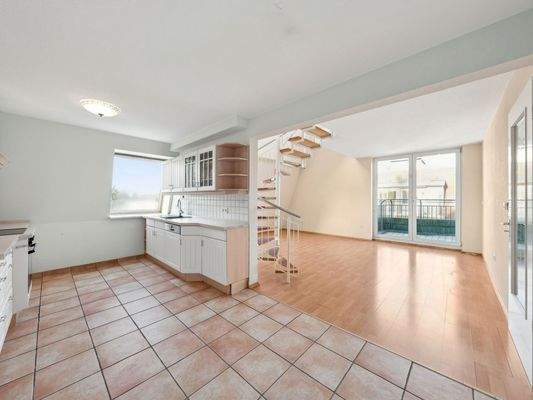 Küche u. Wohnbereich Whg. OG