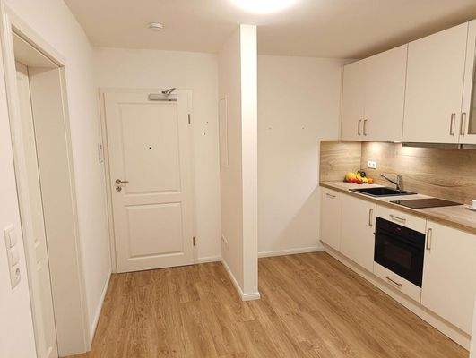 Blick zur Wohnungseingangstür