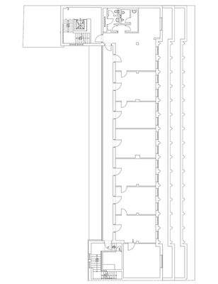 Grundriss 8. OG - ca. 283 m²