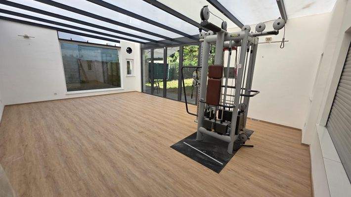 Wintergarten mit Fußbodenheizung