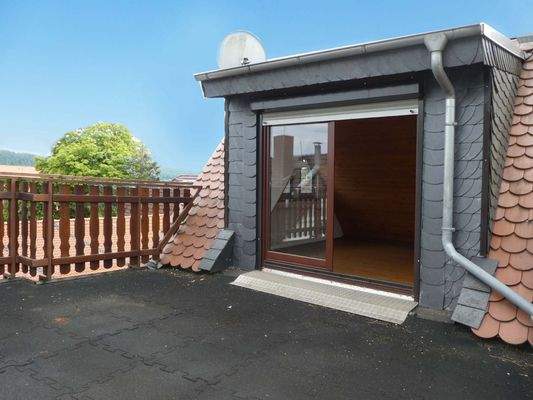 Dachterrasse mit Fernblick