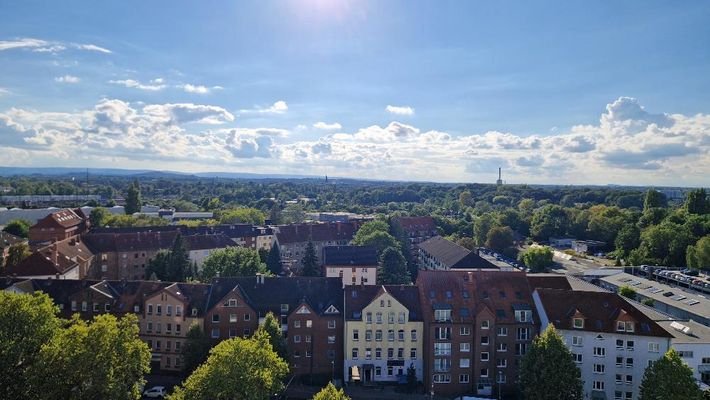 Blick vom Balkon!