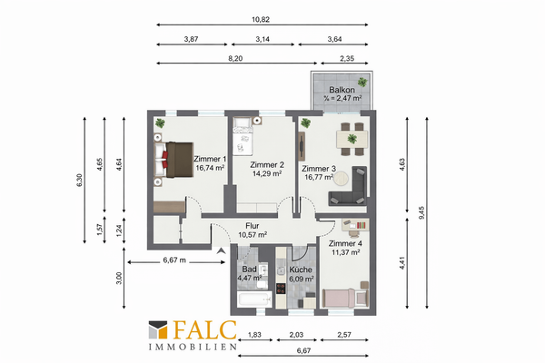 Alternativer Grundriss