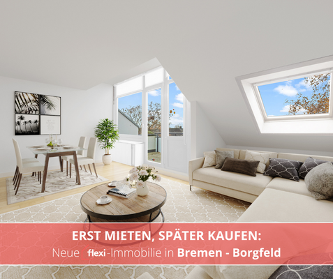 4-Zimmer Maisonette: Bremen Borgfeld
