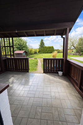 Überdachte Terrasse